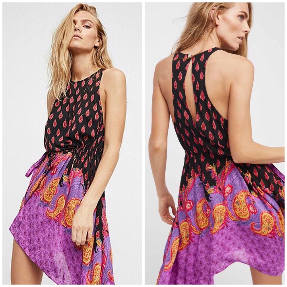 Free People “Rendezvous” slip dress